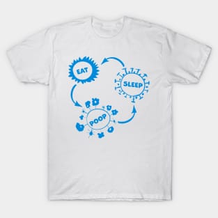 BABY ACTIVITIES FLOWCHART T-Shirt